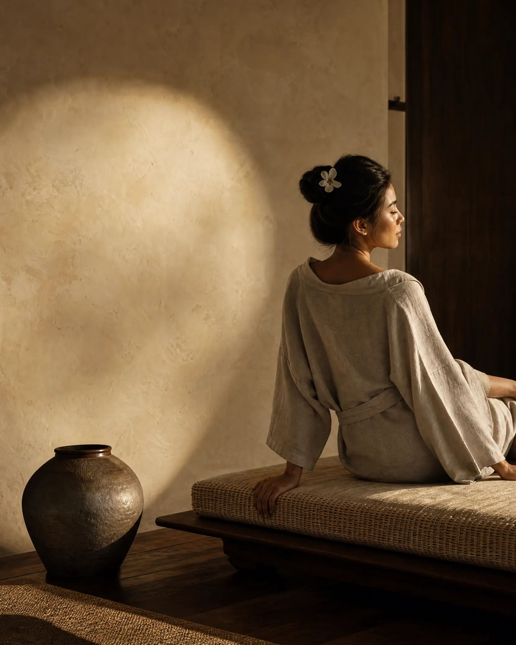 ห้องนวดบรรยากาศอบอุ่นที่ Daycation Massage